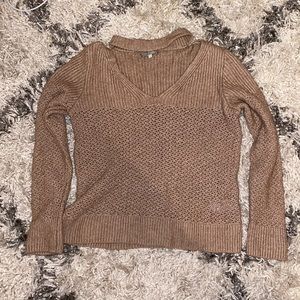Lucky Brand Cut Out Sweater